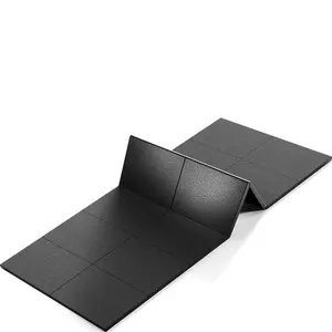 Foldable Treadmill Mat Walking Pads, Bike Exercise Equipment Mat, 1/4" Thick, 68"x24" Anti-Slip Waterproof Floor Protector for Carpet, Home Hardwood, Home Gyms, Workout Fitness Machines, Yoga, Gift