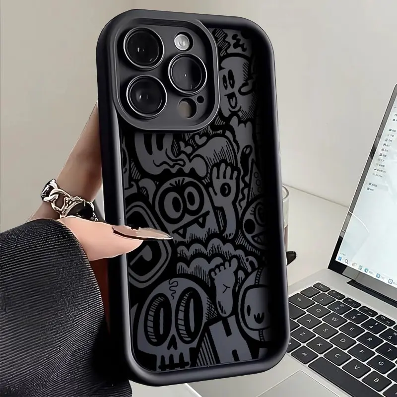 graffiti phone case iphone 15 - TikTok Shop