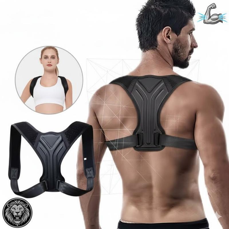 Unisex Adult Straight Back Invisible Inner Wear Lightweight Adjustable Back & Shoulder Support for Home Office & Sports Unisex Adult Straight Back Invisible Inner Wear Lightweight Adjustable Back & Shoulder Support for Home Office & Sports