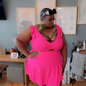 Aleumdr Women's One Piece Swimsuit Ruffle Cutout Swimdress Tummy Control V Neck Wrap Swimwear Swimming Sport Clothing Beach