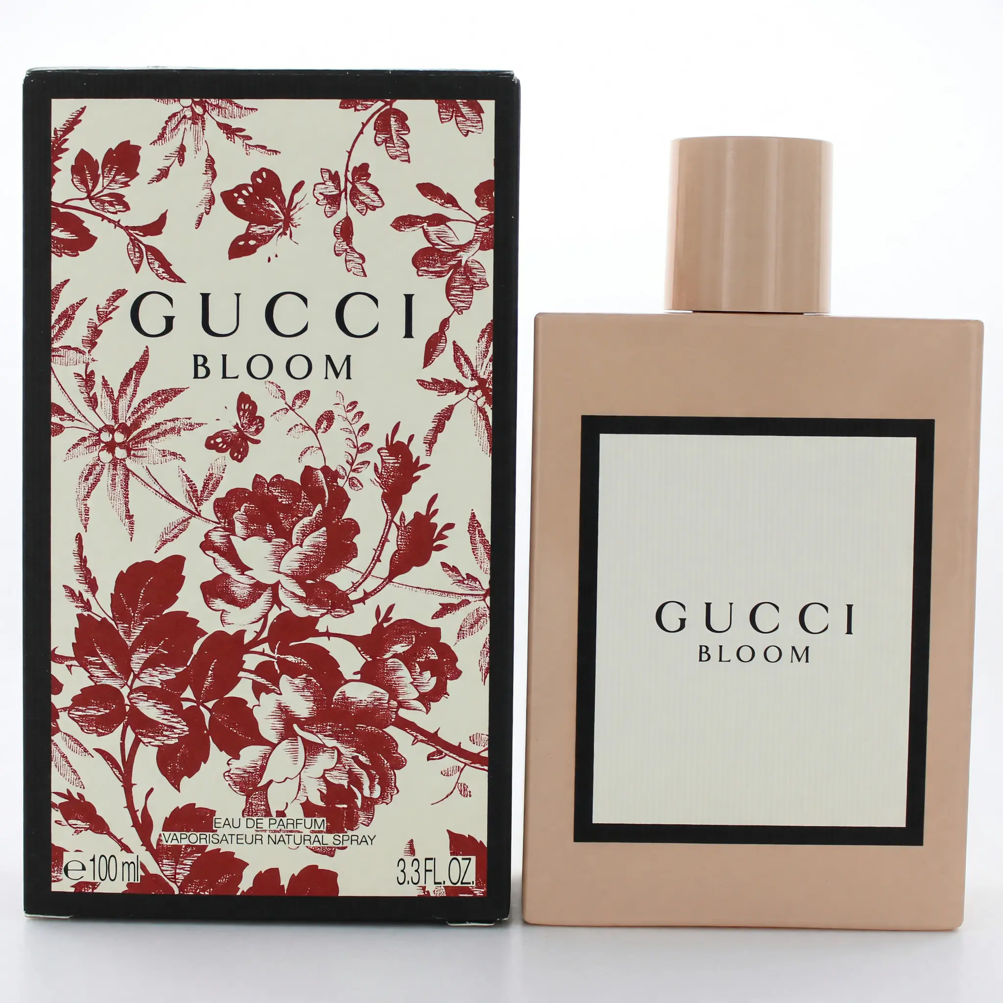 Gucci Bloom Mist Bottle Women's Fragrance - 3.3 fl oz EDP Spray, Floral Blend Scent with Jasmine Base & Heady Tuberose, Feminine Energy, Concentrated Perfume Women's Fragrance, Launched In August 2017, Smelling Good