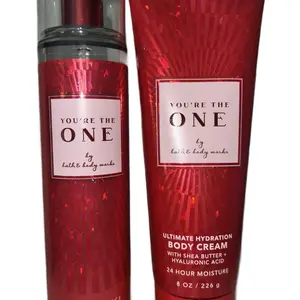 Bath & Body Works You're the One Lotion & Body Spray Set Ultimate Hydration Body Cream with Shea Butter Hyaluronic Acid 24 Hour Moisture