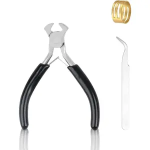 Pliers, Puller Tool for Carpenter,End  Pliers,End Nippers for Zipper Install Stops, Making Tools for Crafts