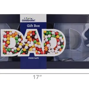 Dad Gift Box, Blue, 17", Father's Day by Way To Celebrate