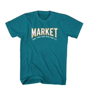 The Jacksonville Asterisk Teal T Shirt