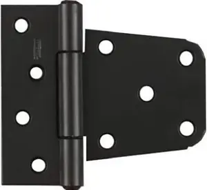 Stanley N223-867 3.5 in. Satin Black Gate Hinge