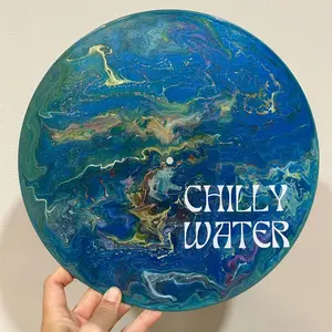 Chilly Water Widespread Panic Fan Art | Repurposed Painted Vinyl Record Album Wall Decor | WSP WSMFP Merch Gift