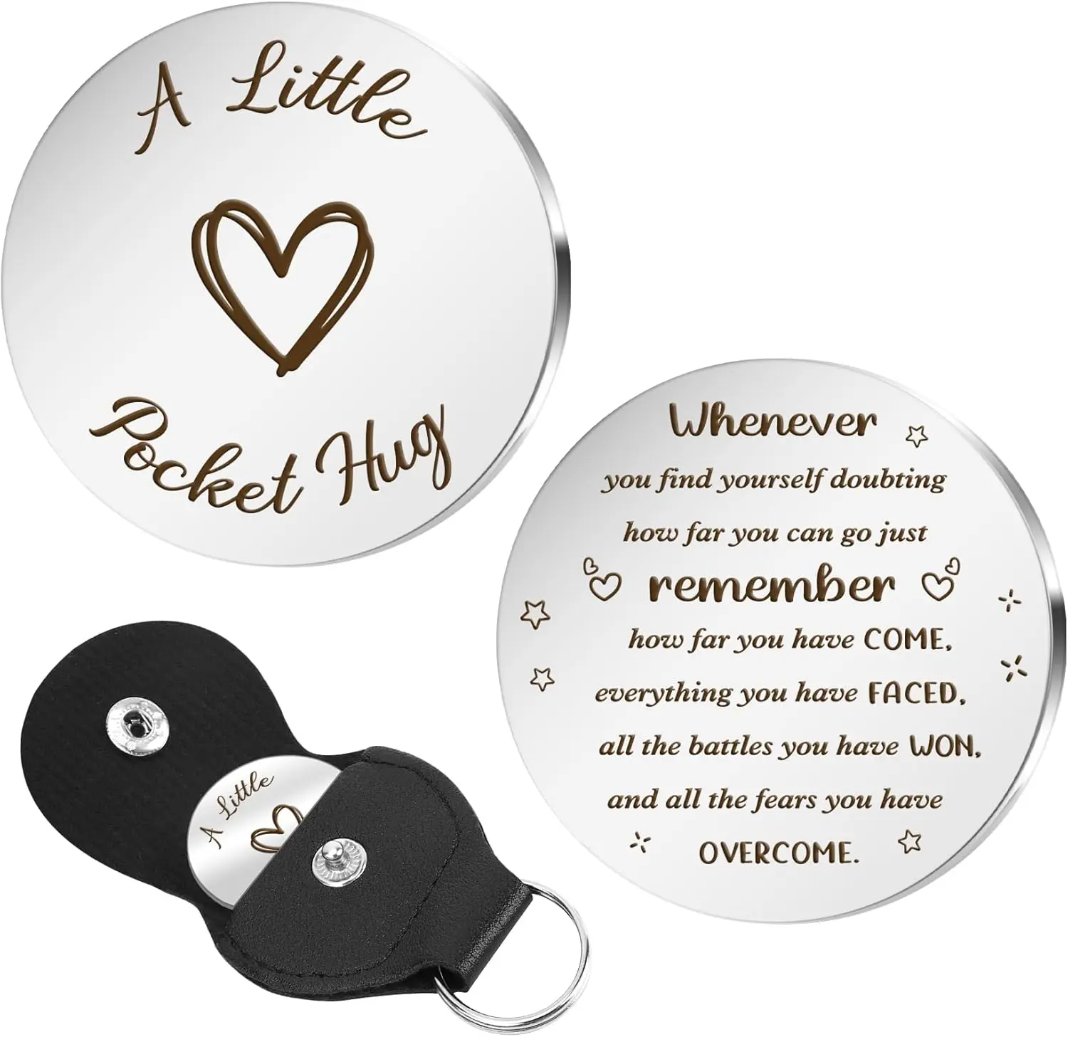 Pocket Hug Token Gifts for Men Women Boyfriend Girlfriend Valentine  Inspirational  Graduation Birthday