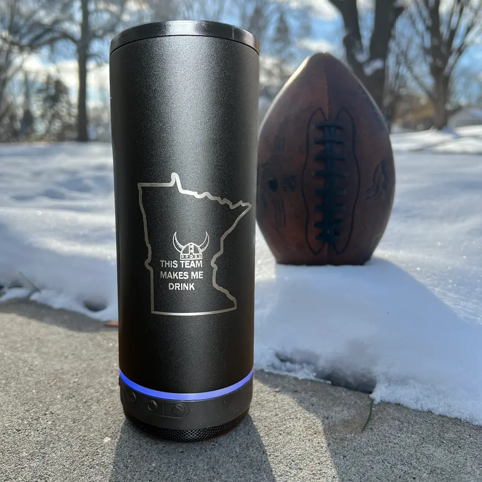 Minnesota Football Bump'n Brew Speaker Can Cooler