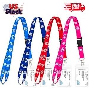 Cruise Lanyards, 4 Pack Waterproof Lanyards