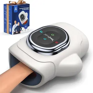 【Bob and Brad H50 Cordless Hand Massager】 with Heat Compression Portable for Arthritis and Carpal Tunnel, Pain Relief,Idea Gift