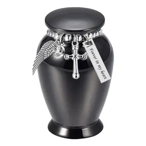 Elegant Cremation Container for Ashes – Small Urn with Threaded Cap for Safety Elegant Cremation Container for Ashes – Small Urn with Threaded Cap for Safety