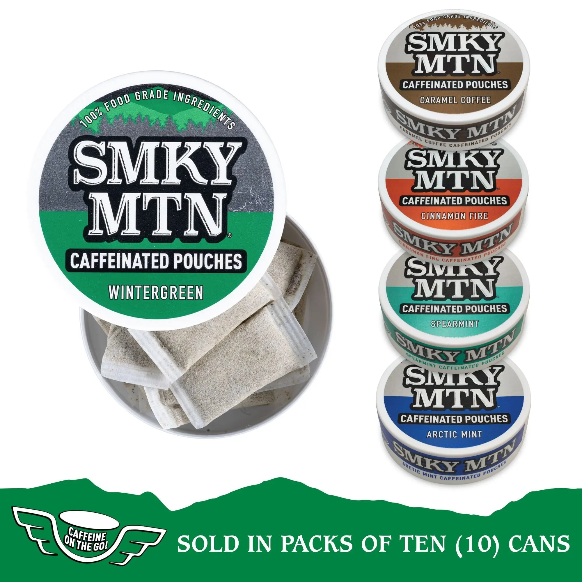 Smokey Mountain Caffeinated Pouches Smokey Mountain Caffeinated Pouches