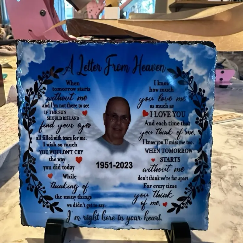 Memorial slate