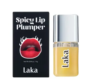 [Laka] Spicy Lip Plumper 4g Pineapple Scent, Lip Volumizer, Gloss, Lipgloss