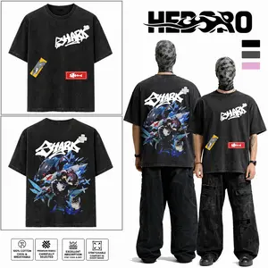 Ellen Joe Zenless Zone Zero Oversize T-Shirt Vintage Acid Wash Apparel, Game Merch, Unisex Cotton Top