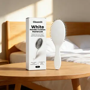 Cushion Massage Comb, Modern Simple Style, Smooth Anti-Knot Hair Care, Suitable for Long Curly Hair, Essential Hair Styling Tool, Detangling Hairbrush, Anti Tangle Brush, Detangler Combs