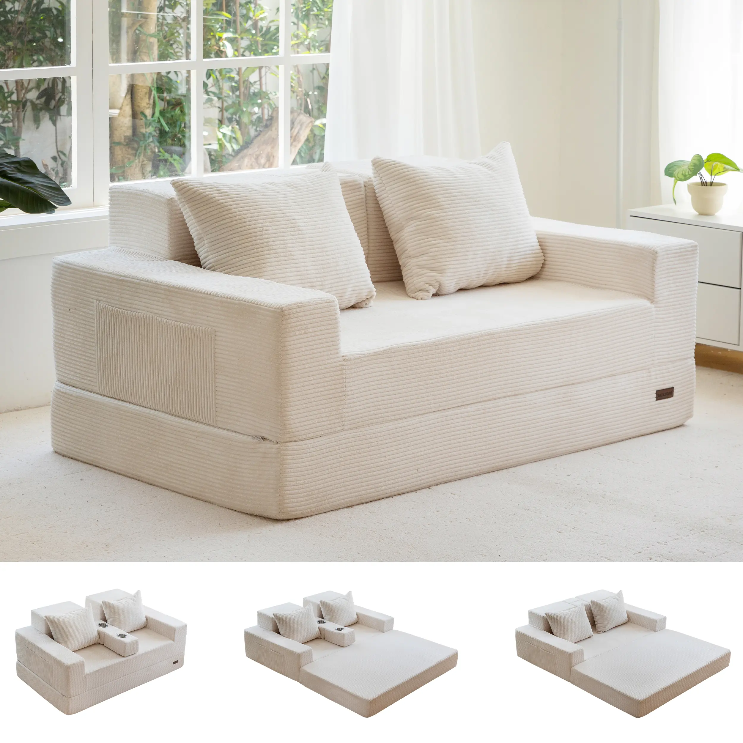 Loveseat Beige
