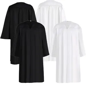 Adult Retro Medieval Priests Cosplay Monks V-neck Robe Black White Cloak Top Costume Outfits Halloween Carnival Party Role Suit