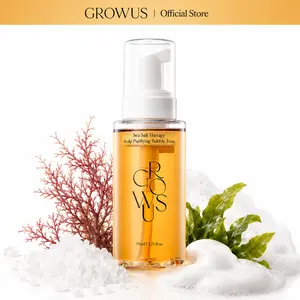[NEW] GROWUS Sea Salt Scalp Rescue Shot Bubble Serum 95ml, Marine PDRN No-Rinse Treatment for Oil and Buildup Control