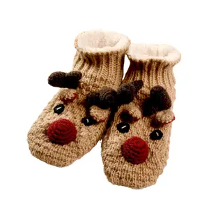 Reindeer Slippers