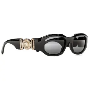 Versace Sunglasses Black/Black (VE4361) by StockX