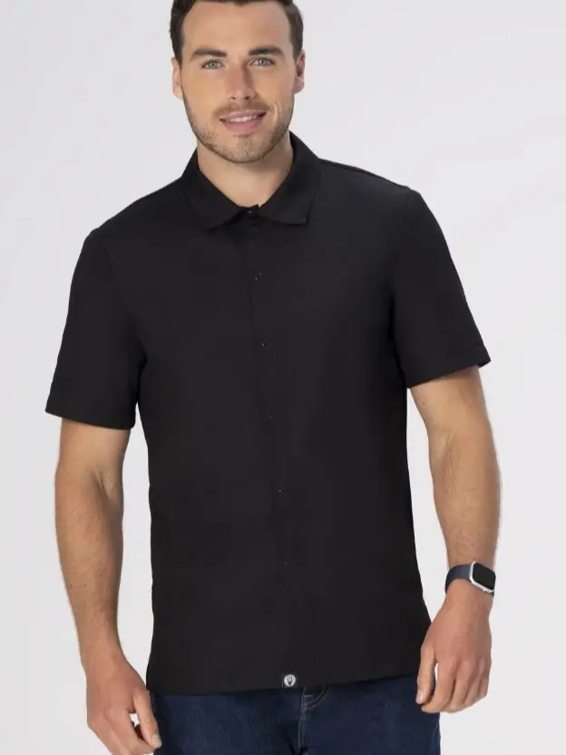 Chef Works Men's Durham Snap Work Shirt