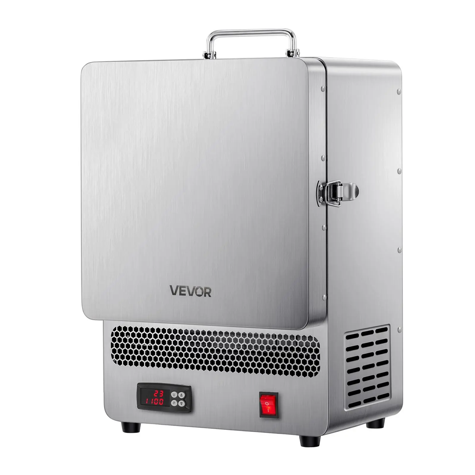 【Summerfinds】VEVOR Tabletop Kiln Melter, 1500W Electric Kiln, 2192℉ Max Temperature, Stainless Steel, Programmable Gold Melting Furnace for Wax Casting, Clay DIY, Metal Tempering, Glazing on Pottery, Silver