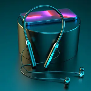 High-quality wireless earphones with ultra-long battery life, magnetic neckband earphones for sports