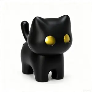 Cute cat Toy Keychain,Animal Pendant Charm, Birthday Gift,Adorable Doll Accessory,Soft Stuffed Animal,Makes a Sound and Has Glowing Eyes,Perfect Present