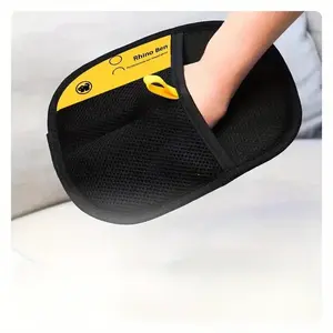 Pet Hair Remover, Electrostatic Gloves, Double-sided Brush Sticky Hair Remover, Cat Hair Dog Hair Glove, Pet Grooming Tool