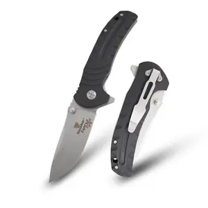 Snake Eye Xtreme Ball Bearing Pivot Pocket Knife, 3.5" 8CR14MOV Steel, G10 Handle, Everyday Carry Tool