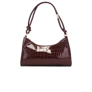 8 Other Reasons Knot Shoulder Bag in Burgundy
