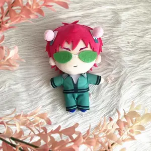 The Disastrous Life of Saiki K. Saiki Anime Kusuo Cosplay Doll Plush Stuffed Cushion Throw Pillow Toy Boy Girl's Xmas Gift