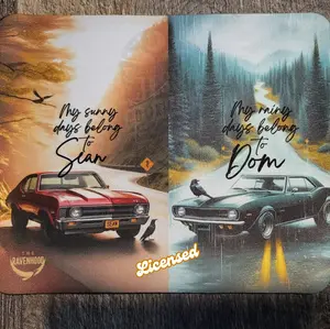 Ravenhood Licensed Kate Stewart Merch Desktop Mouse Pad - 7.5" x 9" for Fans of Sean and Dom