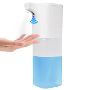 Touchless Alcohol Spray Dispenser Infrared Induction Sprayer Automatic Hand Sanitizer White 550ml 8.9x2.9x10.3cm