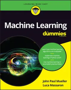 USED-Machine Learning for Dummies by Mueller, John Paul (Paperback)