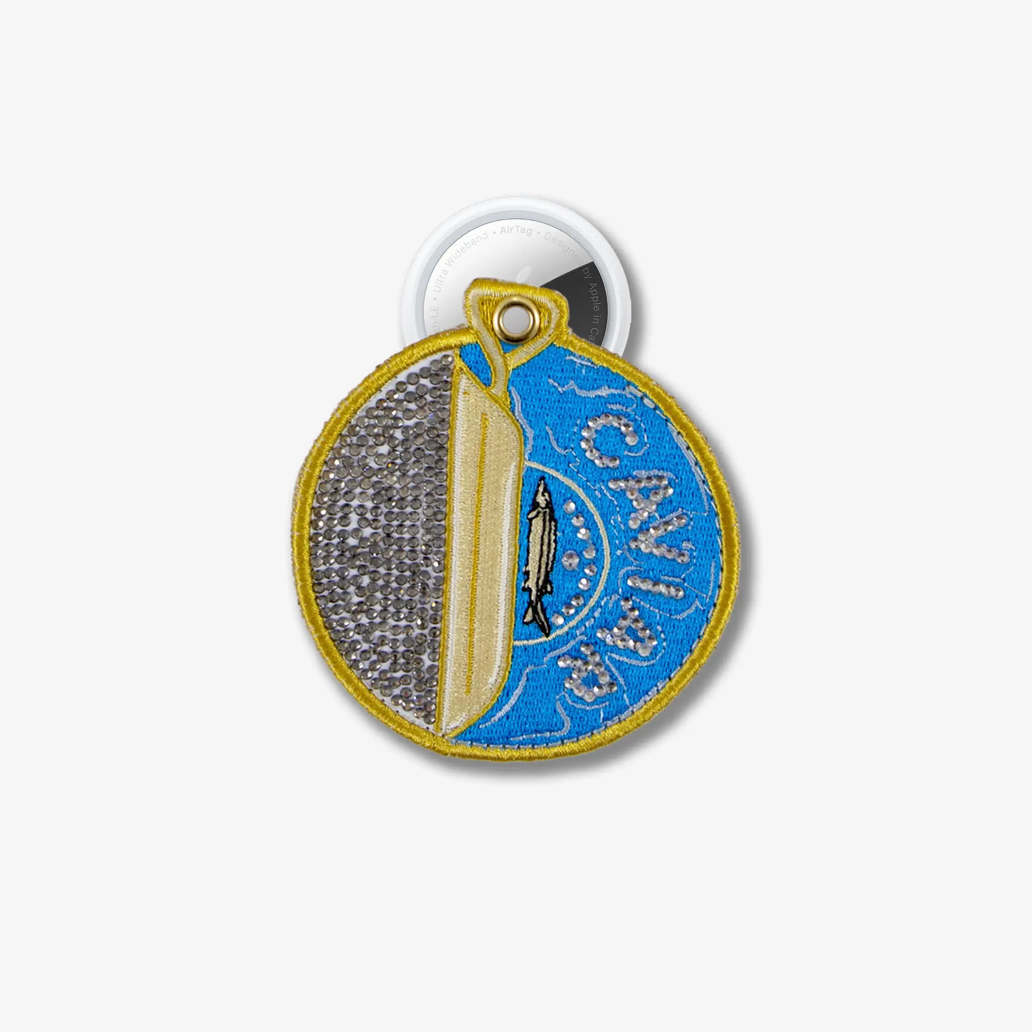 Smart Tracker Keychain - Caviar
