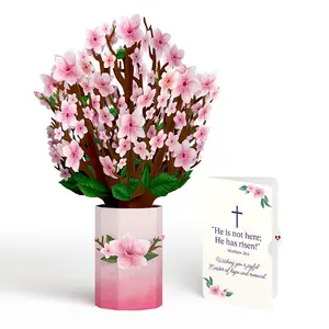Cherry Blossom Easter Bouquet and Sentiment Set
