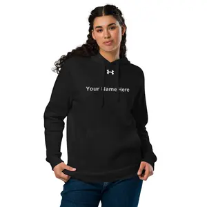 Under Armour® Personalized Hoodie - Custom Name Design, Fleece Blend Fabric, Relaxed Fit Casual Pocket
