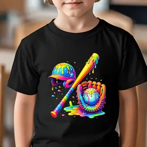 Drip Baseball Shirt, Boys Baseball Drip Shirt, Baseball Shirt for boys, Baseball Shirt, teens Baseball Shirt, Ice Cream Drip