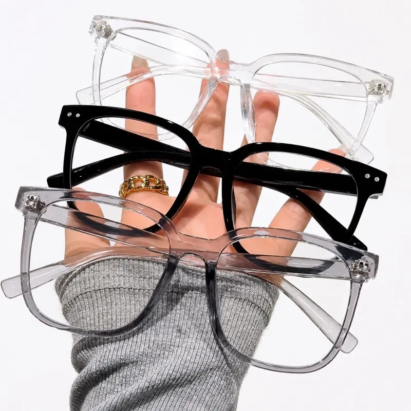 Square Clear Frame Glasses Fashion Clear Lens Unisex — Gafas Cuadradas de Moda (Buy 2 & Save $3 with Coupon!)