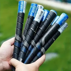 Set Of 13 Rubber Golf Grips, CP2 Pro Wrap Golf Club Grip Golf Grip Anti-Slip Standard Midsize Jumbo