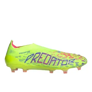 adidas Mens Predator Elite Laceless Firm Ground Soccer Cleats  - Yellow