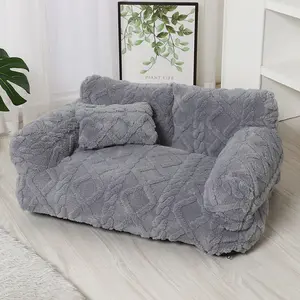 Elegant Pet Sofa Bed, Ergonomic Design for Comfort, Modern Nordic Style, Multiple Fashion Colors, Ideal for Home Decor