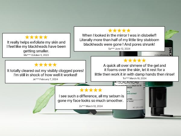 Bye Bye Blackhead 30 Days Miracle Green Tea Tox Bubble Cleanser – 4.23oz, 120g – Blackhead-Removing Pore Minimizer – Korean Skin Care