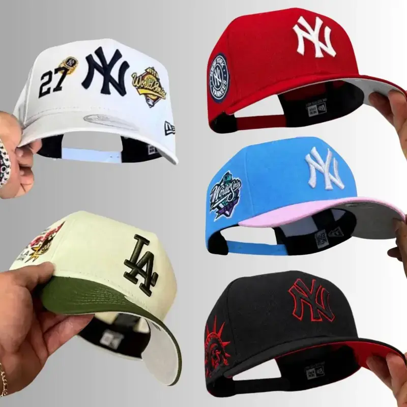 New Era MLB NY Yankees LA Dodgers Premium Signature Baseball Hat – Adjustable 9FORTY 59FIFTY Curved Brim Snapback Cap, Embroidered Team Graphics, Classic Athletic Vintage Design, Hip Hop Urban Fashion, Casual Everyday Headwear, USA 2026 Collection