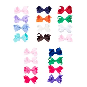 Tiny Grosgrain Ribbon Bows (4 Pack)