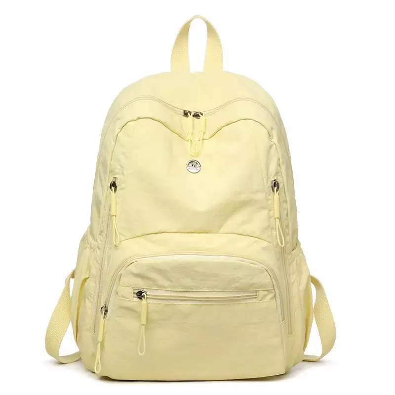 Multifunctional Nylon Anti-Theft Laptop Backpack with Multiple Pockets, Lightweight Home Organizer Storage Bag for School & Travel, Ideal for Students, Holiday Gift Option, Backpacks For School, Travel Backpacks