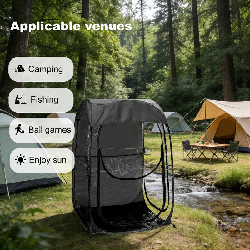 Instant Pop Up Sports Tent – 60 Second Setup Portable Shelter!  All-Weather Wind & Rain Protection for Camping, Fishing, Beach, Tailgating & Outdoor Events ️ Compact & Lightweight – Perfect Sports Gear & Emergency Shelter! ️